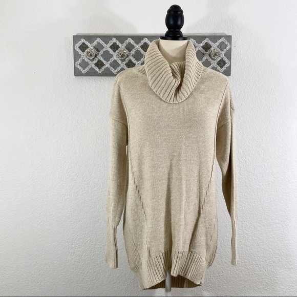 H by Halston Sweaters - Halston Chunky Knit Sweater Cowl Neck NWOT, Size S